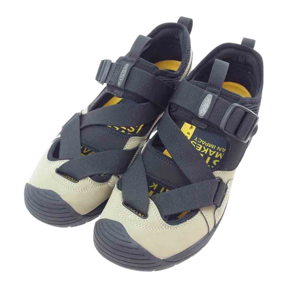 KEEN キーン 1026094 ZERAPORT TRAIL ゼラポート トレイル シューズ カーキ系 ブラック系 27.5cm【中古】