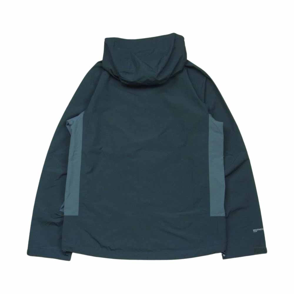 Eddie Bauer エディー・バウアー ナイロン リップストップ 切替 マウンテン パーカ ジャケット グレー系 グレイッシュネイビー系 S【中古】