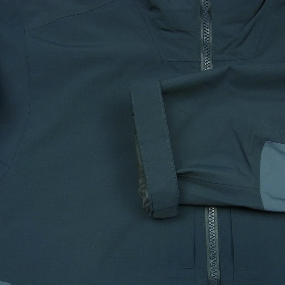 Eddie Bauer エディー・バウアー ナイロン リップストップ 切替 マウンテン パーカ ジャケット グレー系 グレイッシュネイビー系 S【中古】