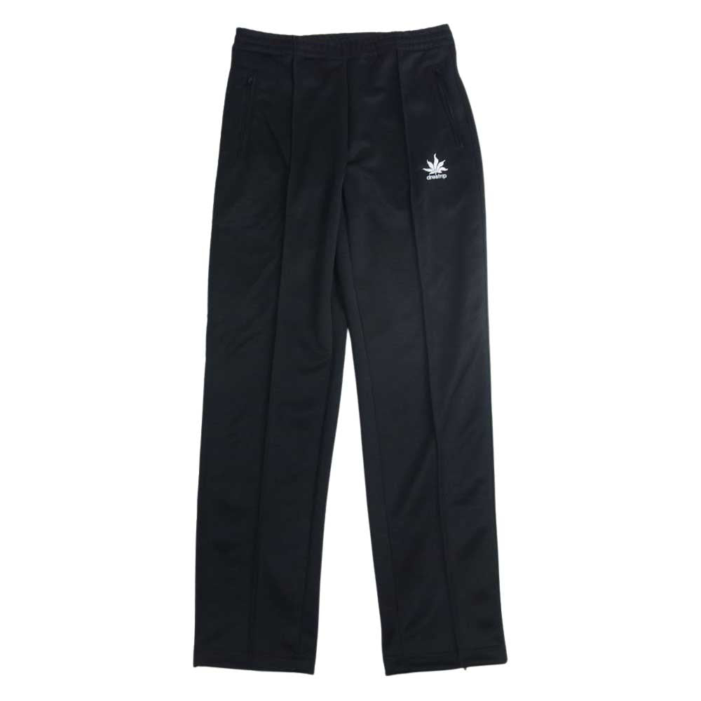 drestrip ドレストリップ 裾ジップ サイドライン ジャージ トラック パンツ ブラック系 4【美品】【中古】