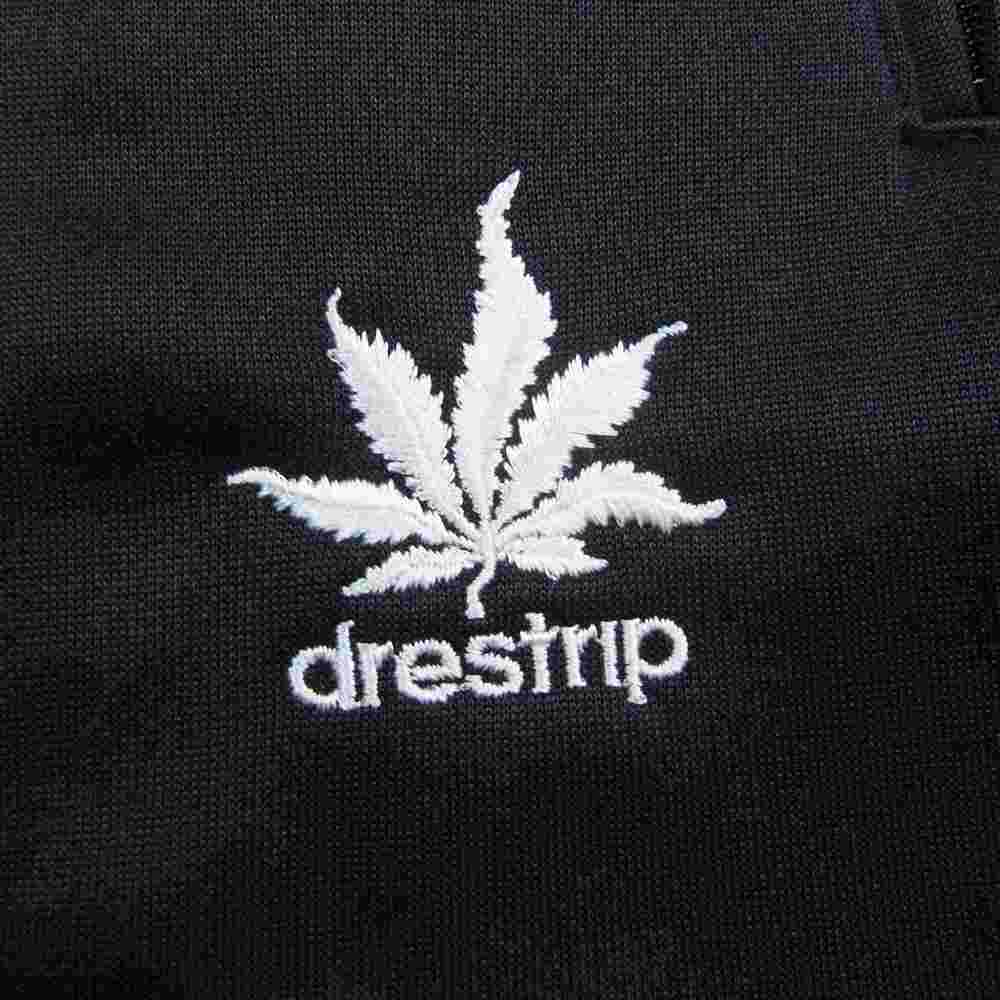 drestrip ドレストリップ 裾ジップ サイドライン ジャージ トラック パンツ ブラック系 4【美品】【中古】