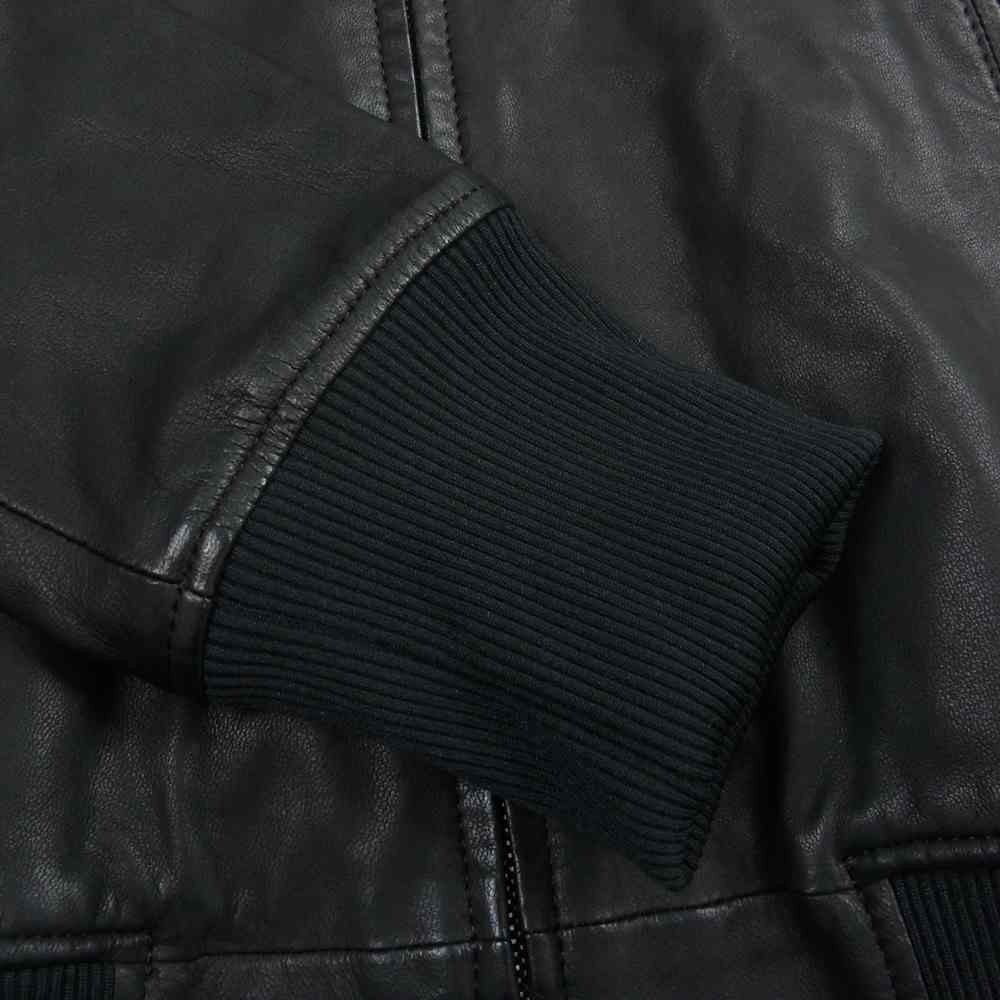 ドレストリップ　ディアスキン　レザートラックジャケット　drestrip drestrip ドレストリップ ディアスキン ジャージ レザー トラック