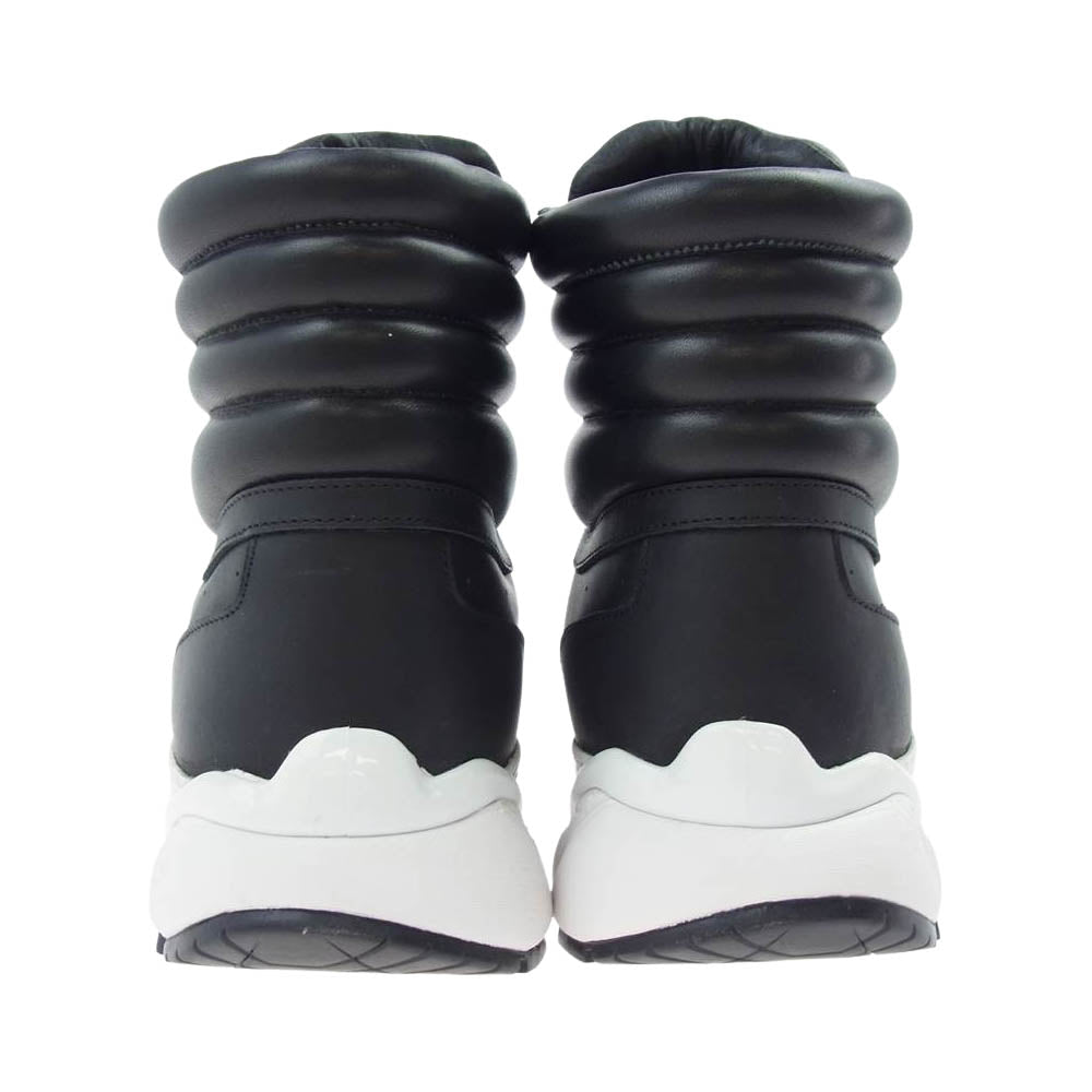 ripvanwinkle リップヴァンウィンクル RW-234 SHOELACE HIGH シューレースハイ ステアレザー スニーカー ブーツ ブラック系【極上美品】【中古】