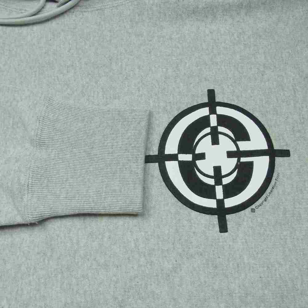 READY MADE レディメイド RE-CO-00-00-211 CLF TARGET HOODIE ターゲット フーディー パーカー グレー系 L【新古品】【未使用】【中古】