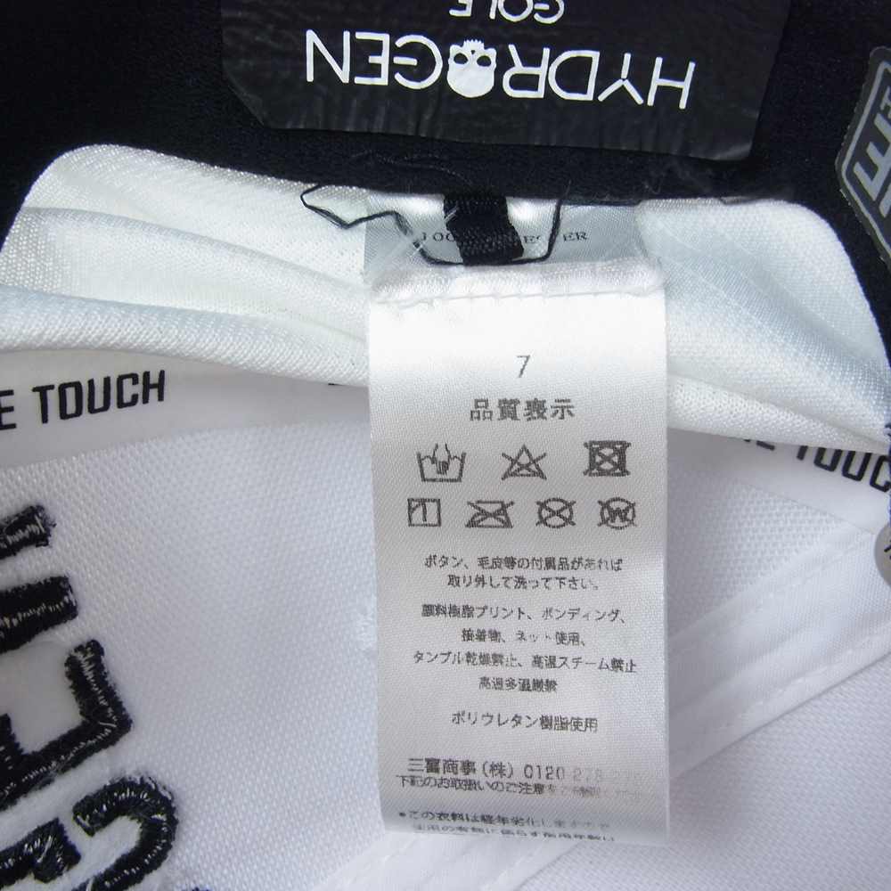 ハイドロゲン 国内正規品 ロゴ キャップ ホワイト系 7【美品】【中古】