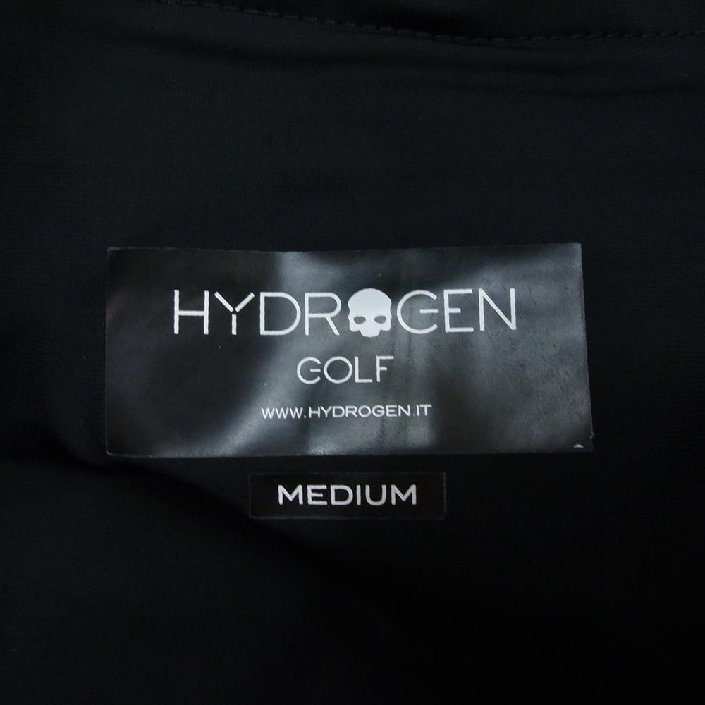 ハイドロゲン 国内正規品 GOLF ゴルフ ナイロン パンツ ブラック系 M【美品】【中古】