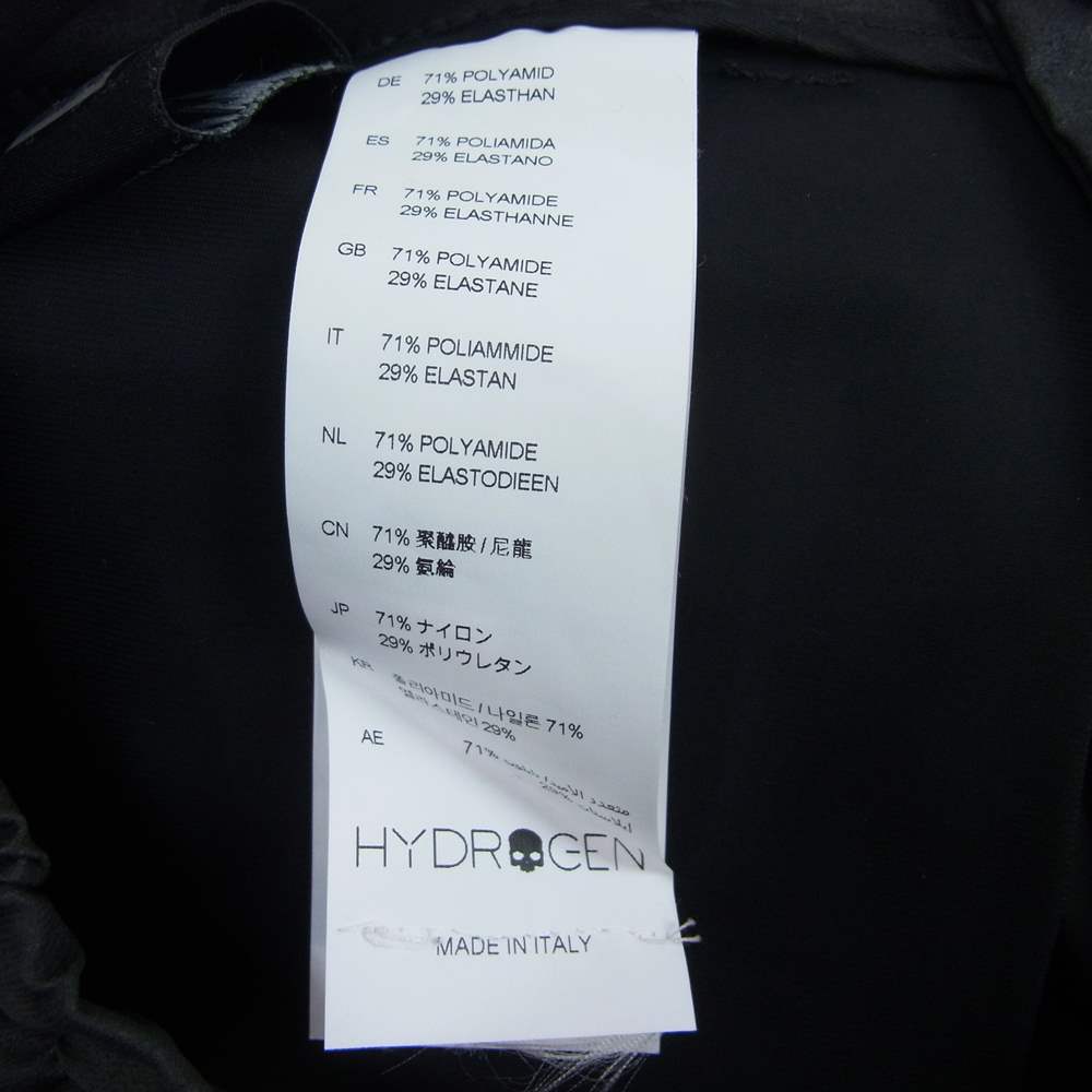 ハイドロゲン 国内正規品 GOLF ゴルフ ナイロン パンツ ブラック系 M【美品】【中古】