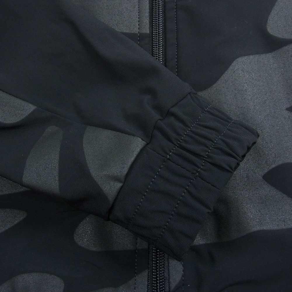 ハイドロゲン 国内正規品 GOLF ゴルフ ストレッチ カモフラ ジャケット ブラック系 M【美品】【中古】