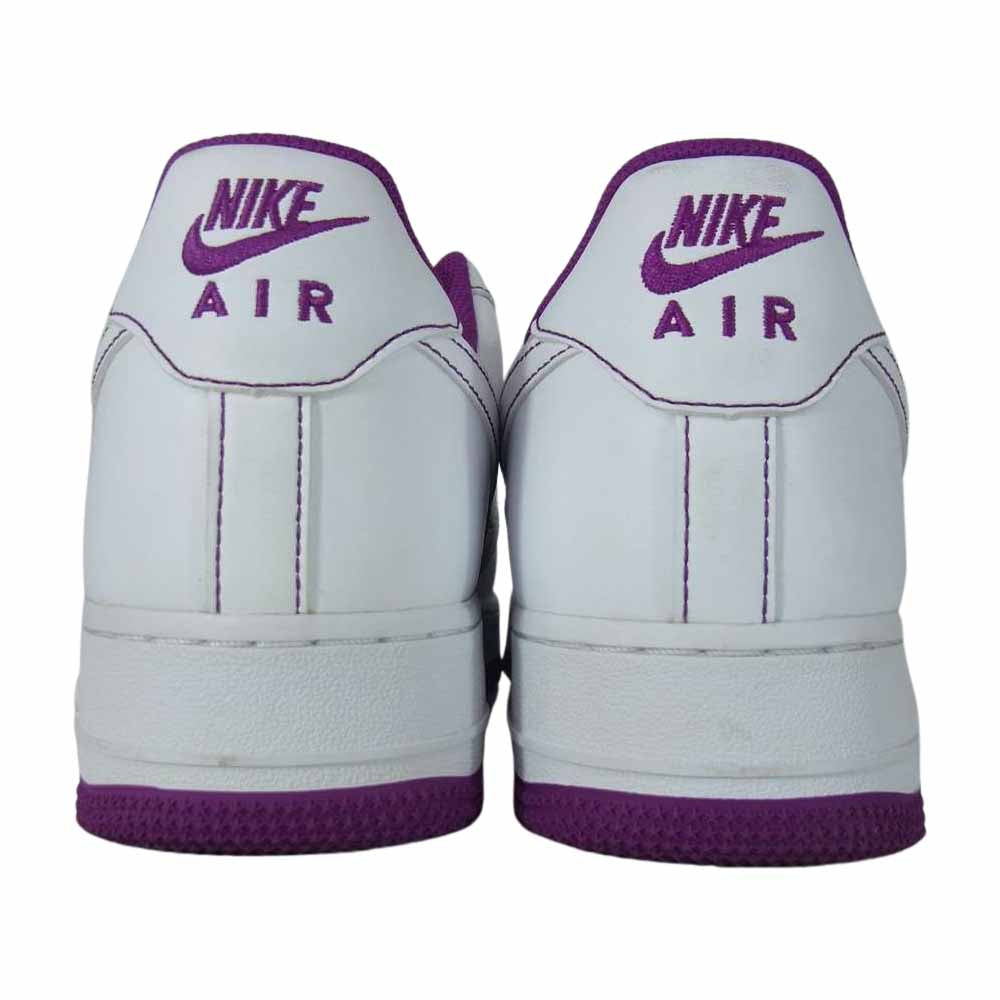 NIKE ナイキ CV1724-105 AIR FORCE 1 07 エアフォース1 WHITE/WHITE-VIOTECH ホワイト系 パープル系 29cm【中古】