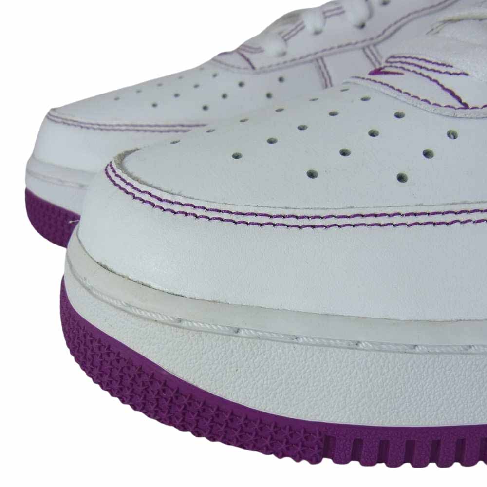 NIKE ナイキ CV1724-105 AIR FORCE 1 07 エアフォース1 WHITE/WHITE-VIOTECH ホワイト系 パープル系 29cm【中古】