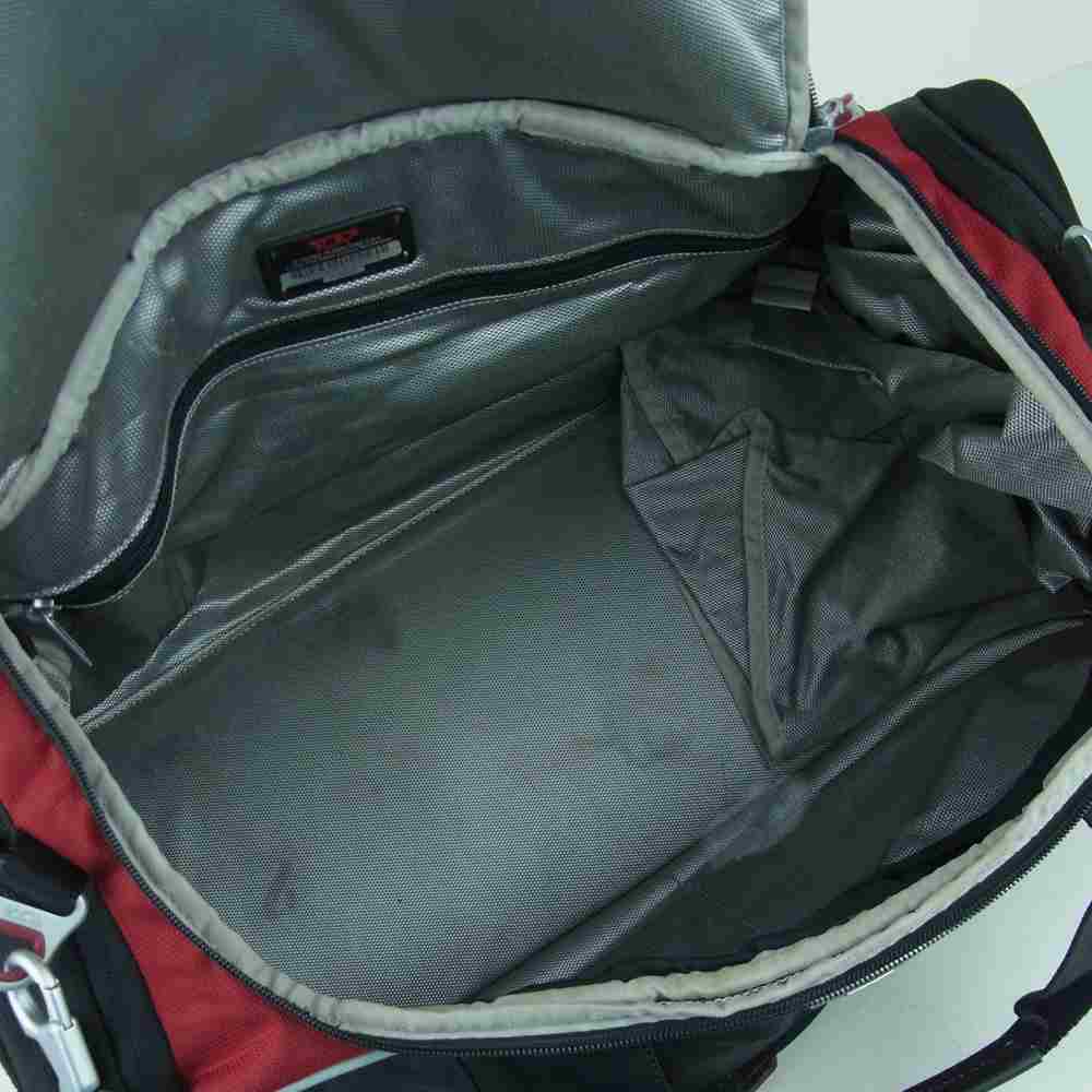TUMI トゥミ DUCATI ドゥカティ ボストン ショルダー バッグ レッド系 ブラック系【中古】