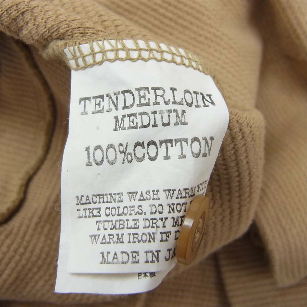 TENDERLOIN テンダーロイン T-TJ POLO SHT 半袖 シャツ ブラウン系 M【中古】