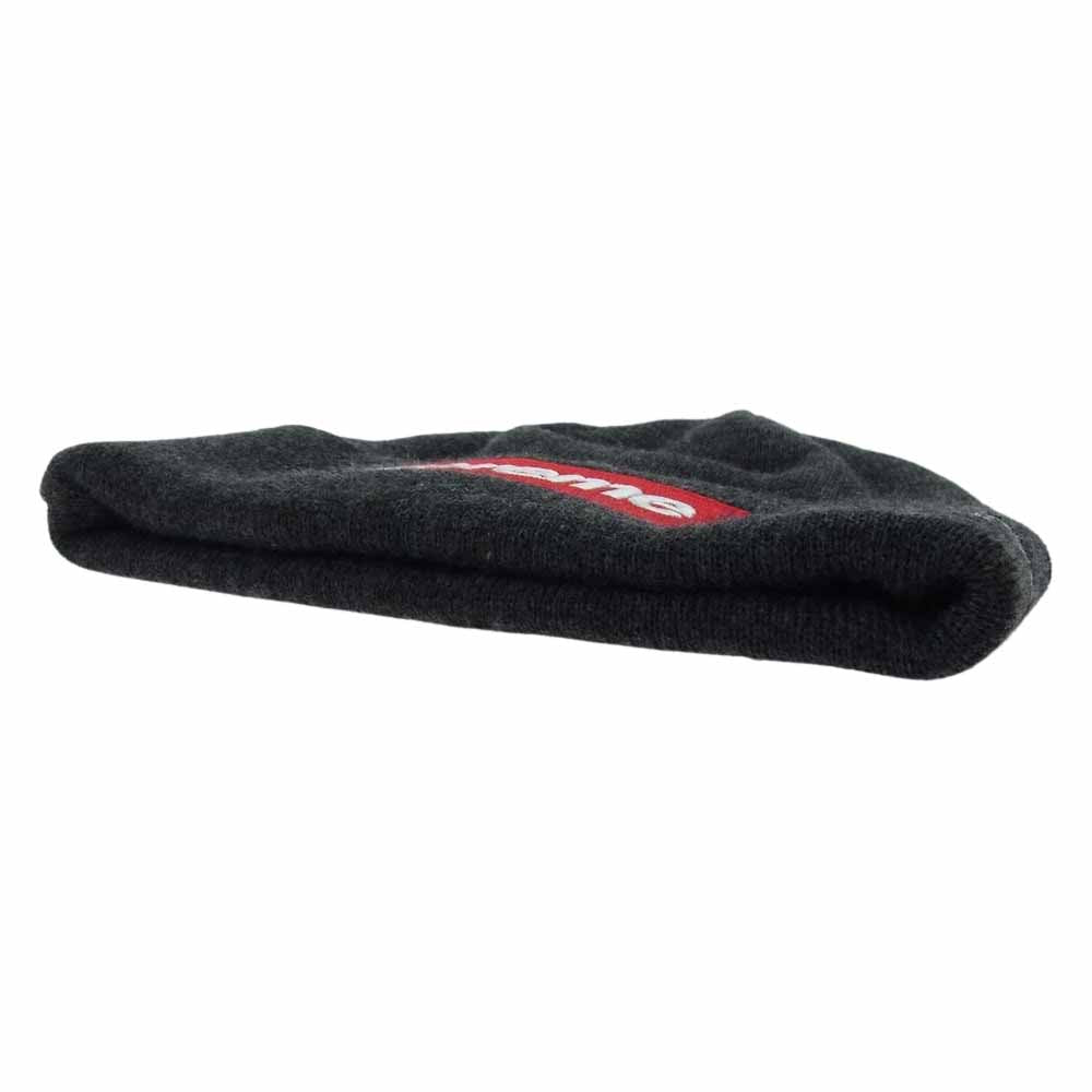Supreme シュプリーム 15AW × NEW ERA ニューエラ Box Logo Beanie Charcoal ボックス ロゴ ビーニー キャップ ダークグレー系【中古】