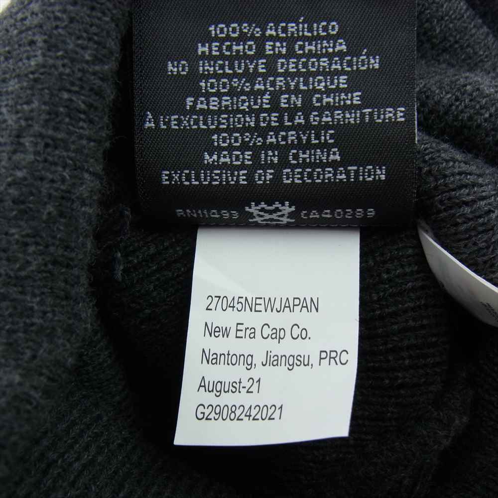 Supreme シュプリーム 15AW × NEW ERA ニューエラ Box Logo Beanie Charcoal ボックス ロゴ ビーニー キャップ ダークグレー系【中古】