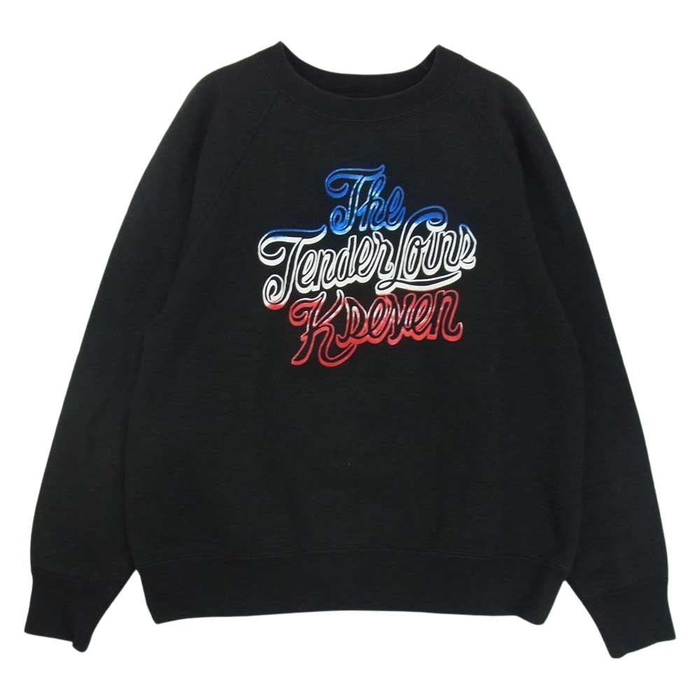 TENDERLOIN テンダーロイン T-SWEAT NO.1 K-SEVEN ケーセブン スウェット ブラック系【中古】