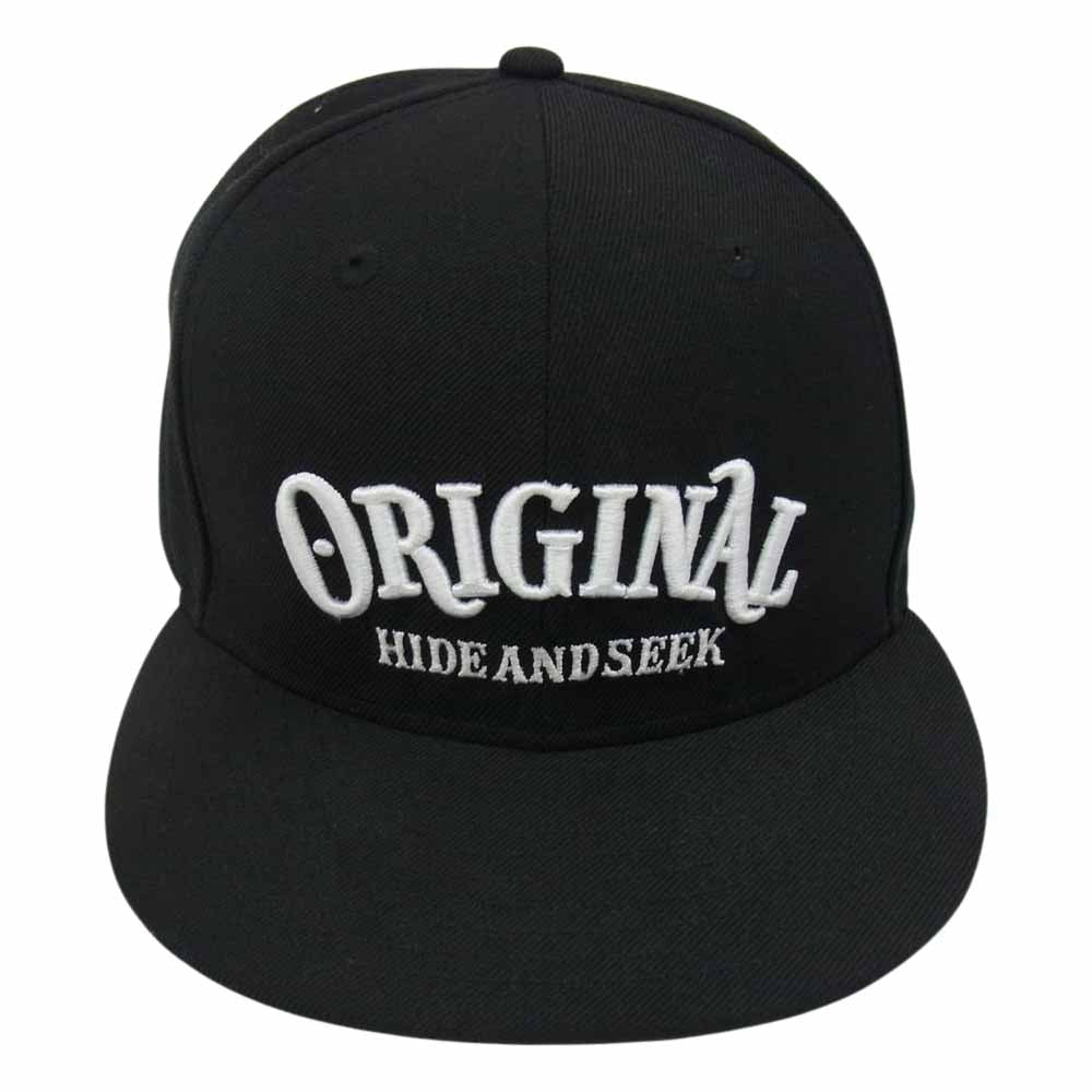 TENDERLOIN テンダーロイン × HIDE AND SEEK ハイドアンドシーク NEWERA CAP ニューエラ キャップ ブラック系【中古】