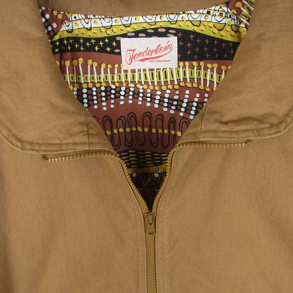 TENDERLOIN テンダーロイン 17AW T-DUCK JKT ダック ジャケット コットン 日本製 ブラウン系 M【中古】