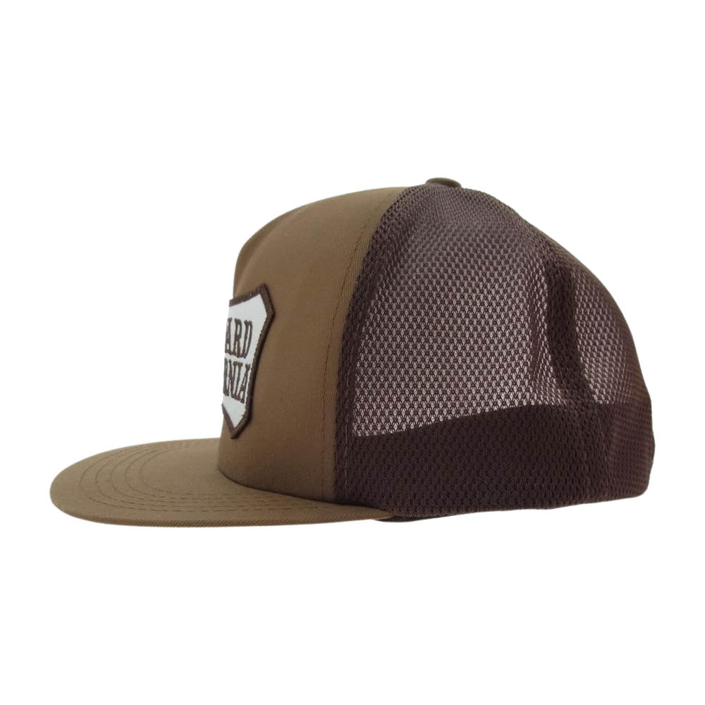 STANDARD CALIFORNIA スタンダードカリフォルニア ロゴワッペン メッシュ キャップ ブラウン ブラウン系【中古】