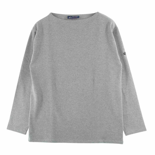 SAINT JAMES セントジェームス OUESSANT ウエッソン T4 ボートネック 長袖Tシャツ グレー グレー系【中古】
