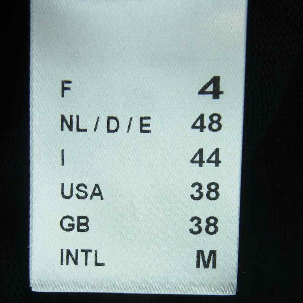 SAINT JAMES セントジェームス OUESSANT ウエッソン T4 ボートネック 長袖 Tシャツ コットン フランス製 ブラック系 M【中古】