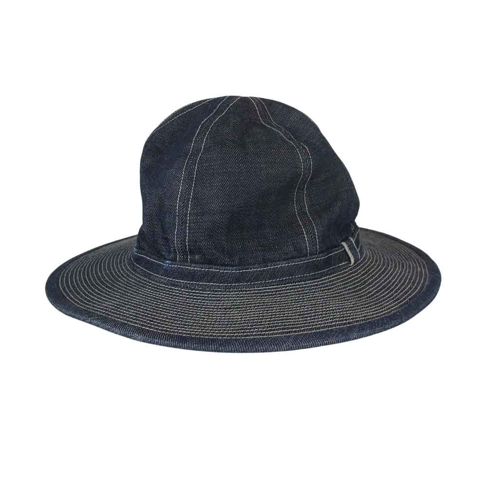 ザ ファクトリー メイド 14oz FATIGUE HAT デニム ファティーグ ハット インディゴブルー系 60㎝【美品】【中古】