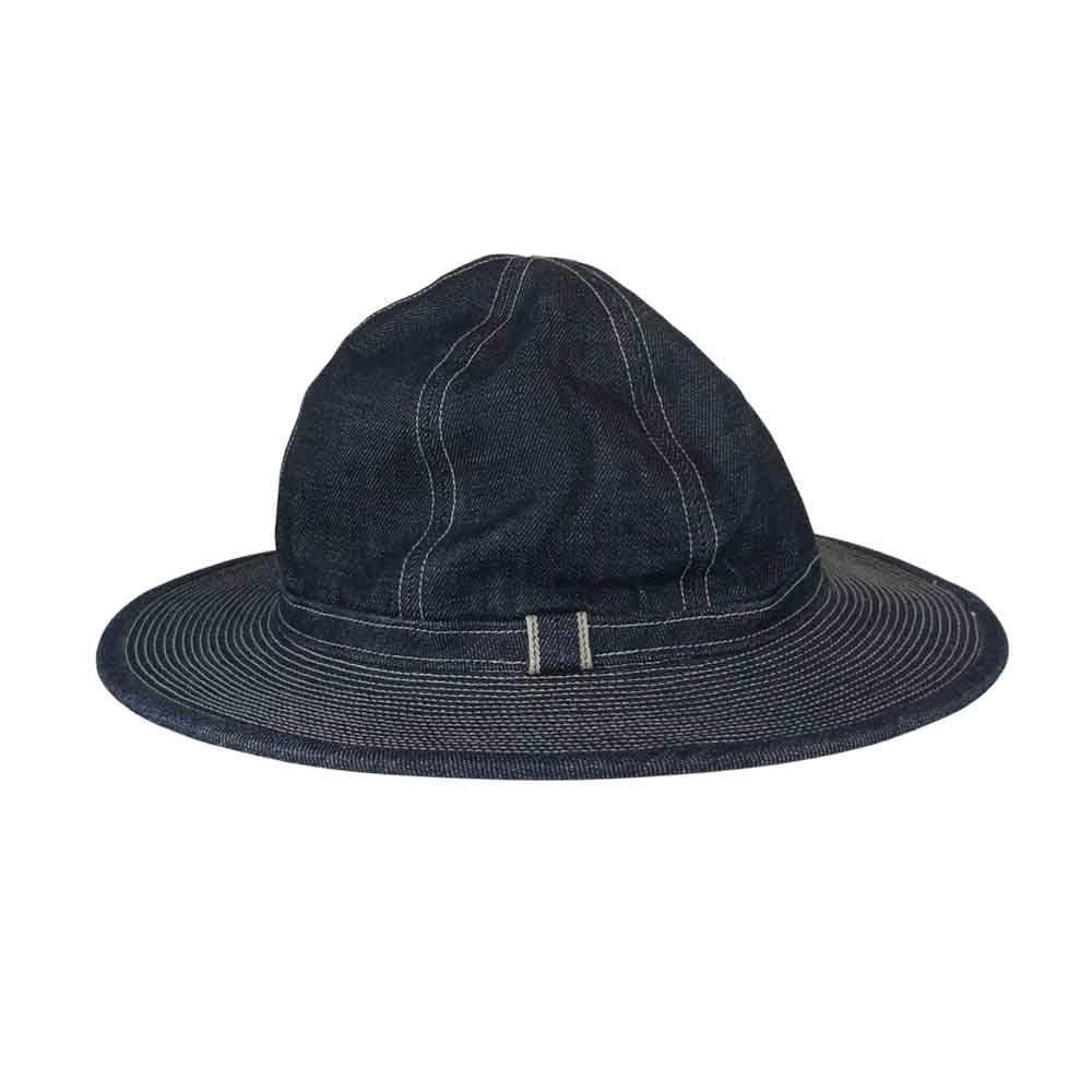 ザ ファクトリー メイド 14oz FATIGUE HAT デニム ファティーグ ハット インディゴブルー系 60㎝【美品】【中古】