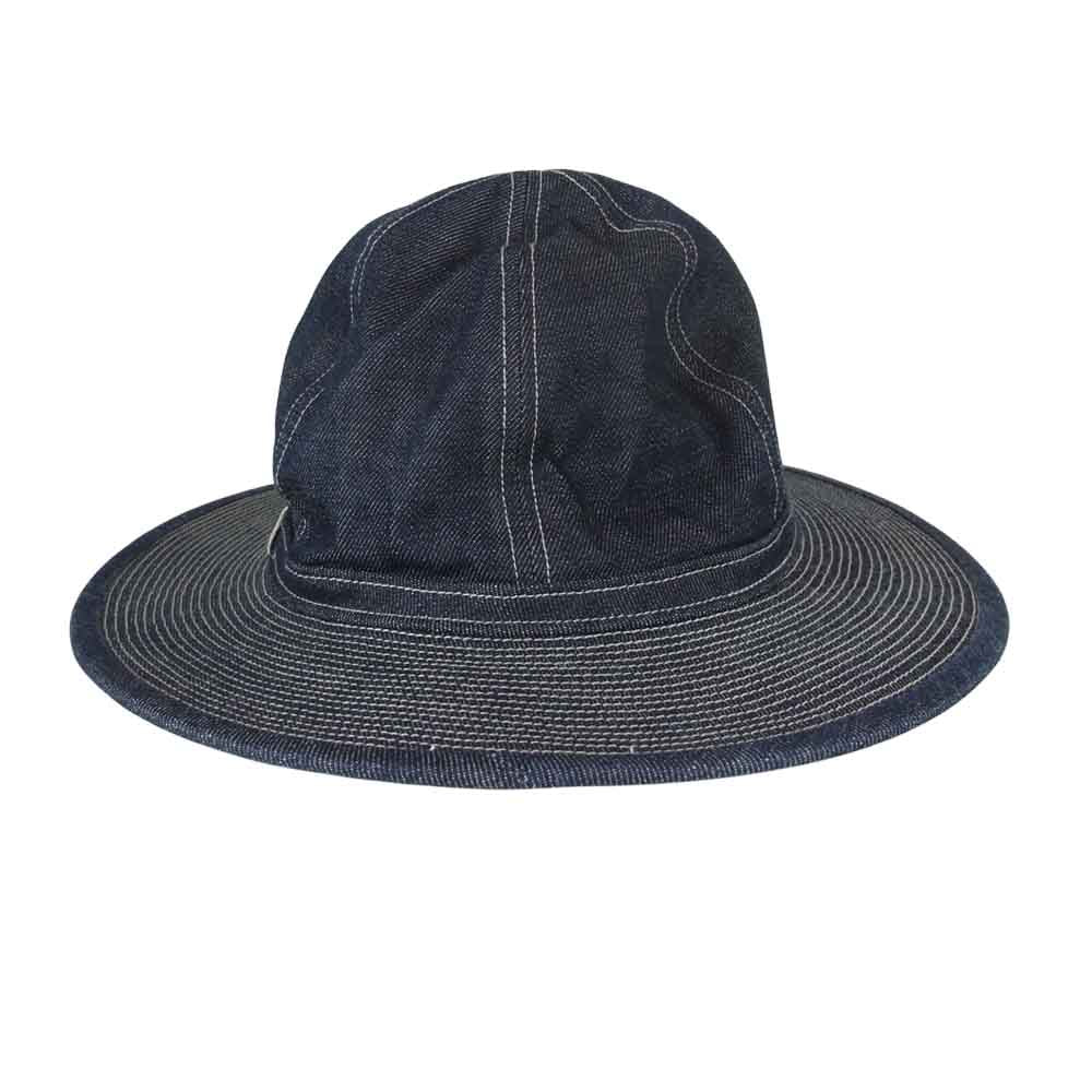 ザ ファクトリー メイド 14oz FATIGUE HAT デニム ファティーグ ハット インディゴブルー系 60㎝【美品】【中古】