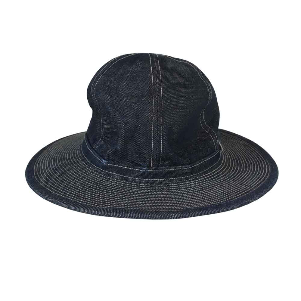 ザ ファクトリー メイド 14oz FATIGUE HAT デニム ファティーグ ハット インディゴブルー系 60㎝【美品】【中古】