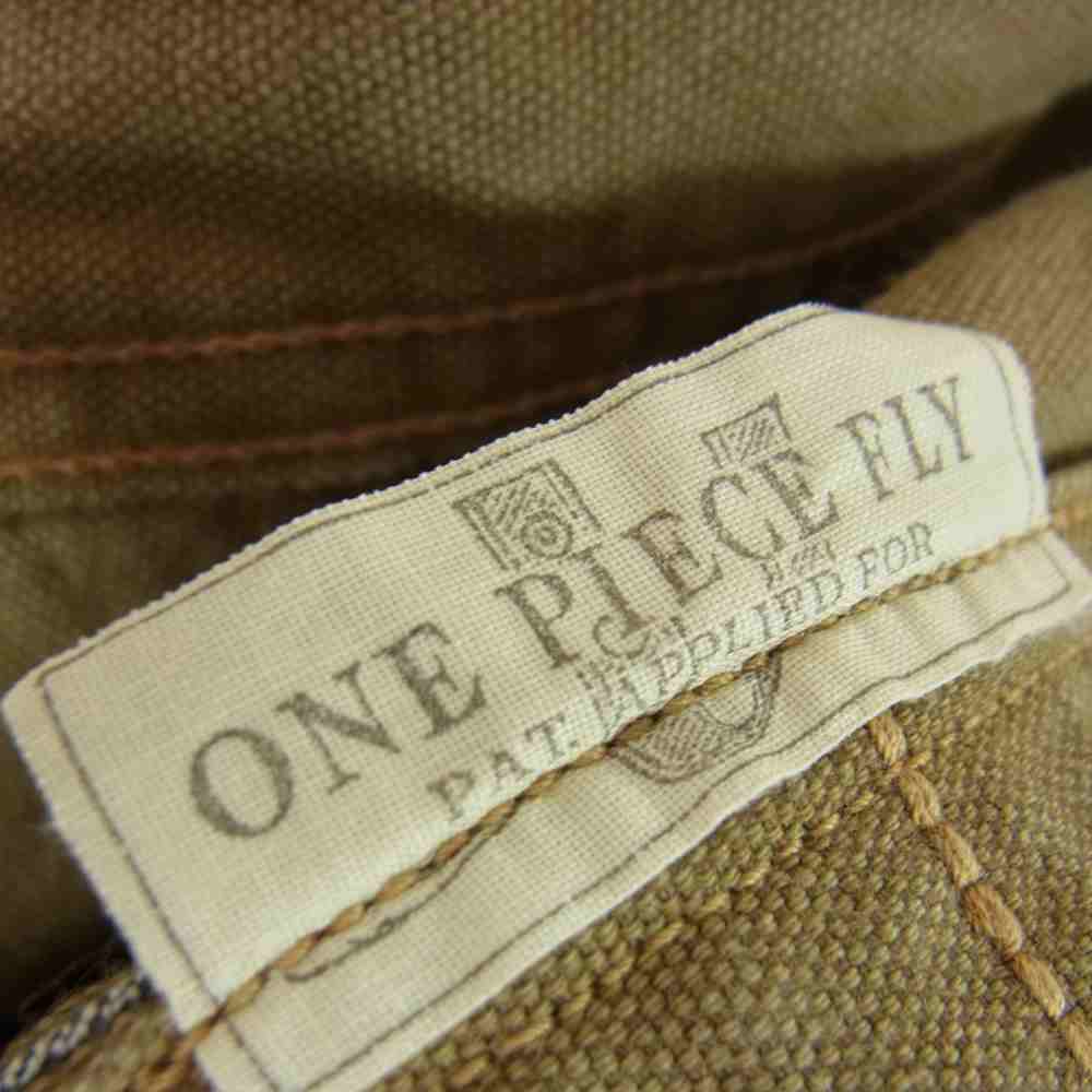 FREEWHEELERS フリーホイーラーズ TRACKWALKER OVERALLS トラックウォーカーオーバーオール ワークパンツ ブラウン系 30×34【中古】