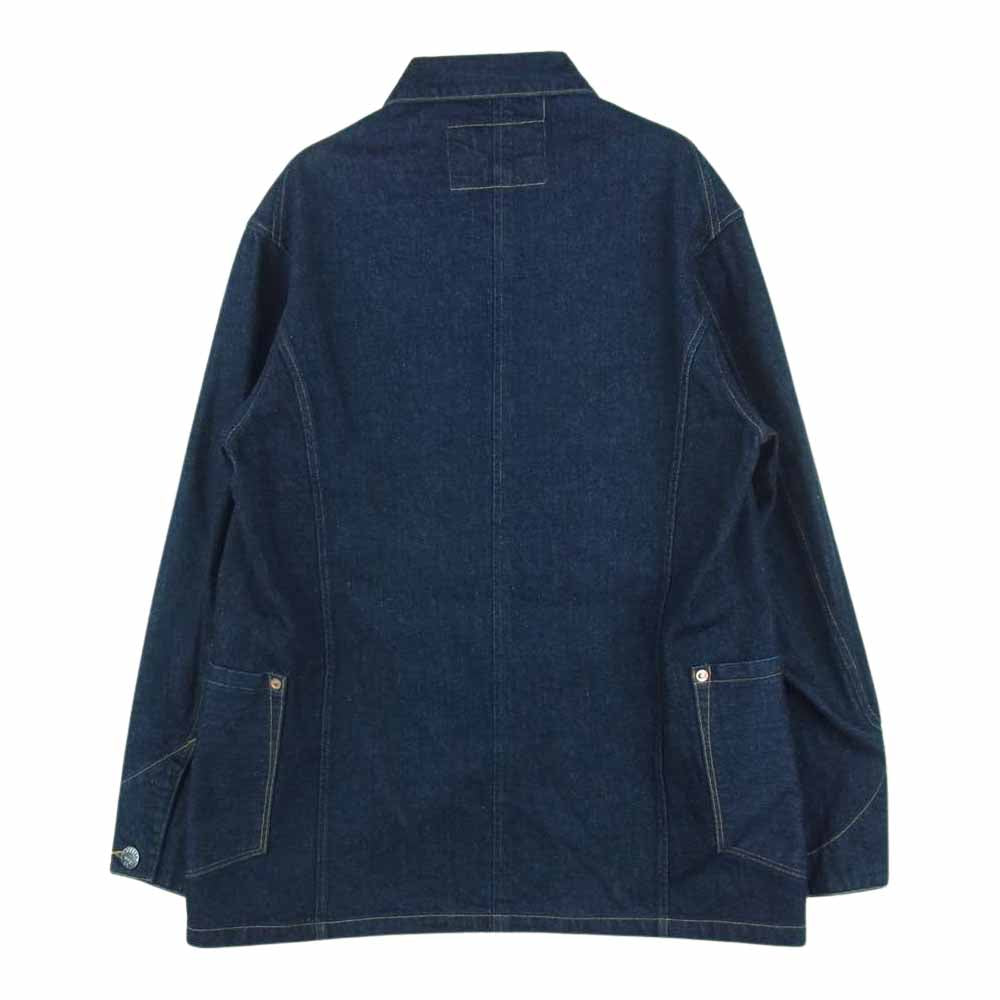 Pherrow's フェローズ 22S-100WJ FRONTIER SERIES フロンティアシリーズ デニム ワーク ジャケット カバーオール インディゴブルー系 36【中古】