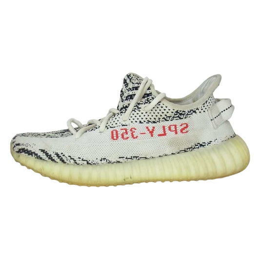 YEEZY BOOST イージーブースト CP9654 350 V2 ZEBRA ゼブラ オフホワイト系 25cm【中古】