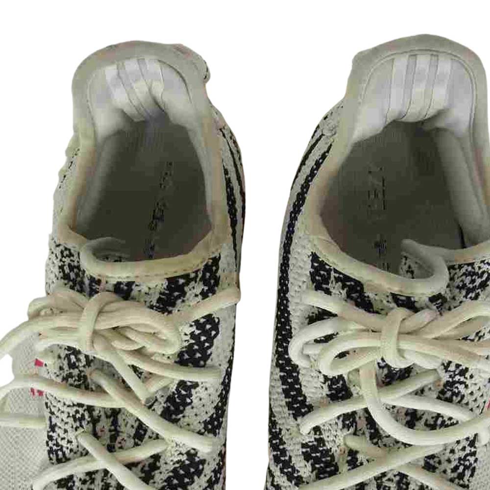 YEEZY BOOST イージーブースト CP9654 350 V2 ZEBRA ゼブラ オフホワイト系 25cm【中古】