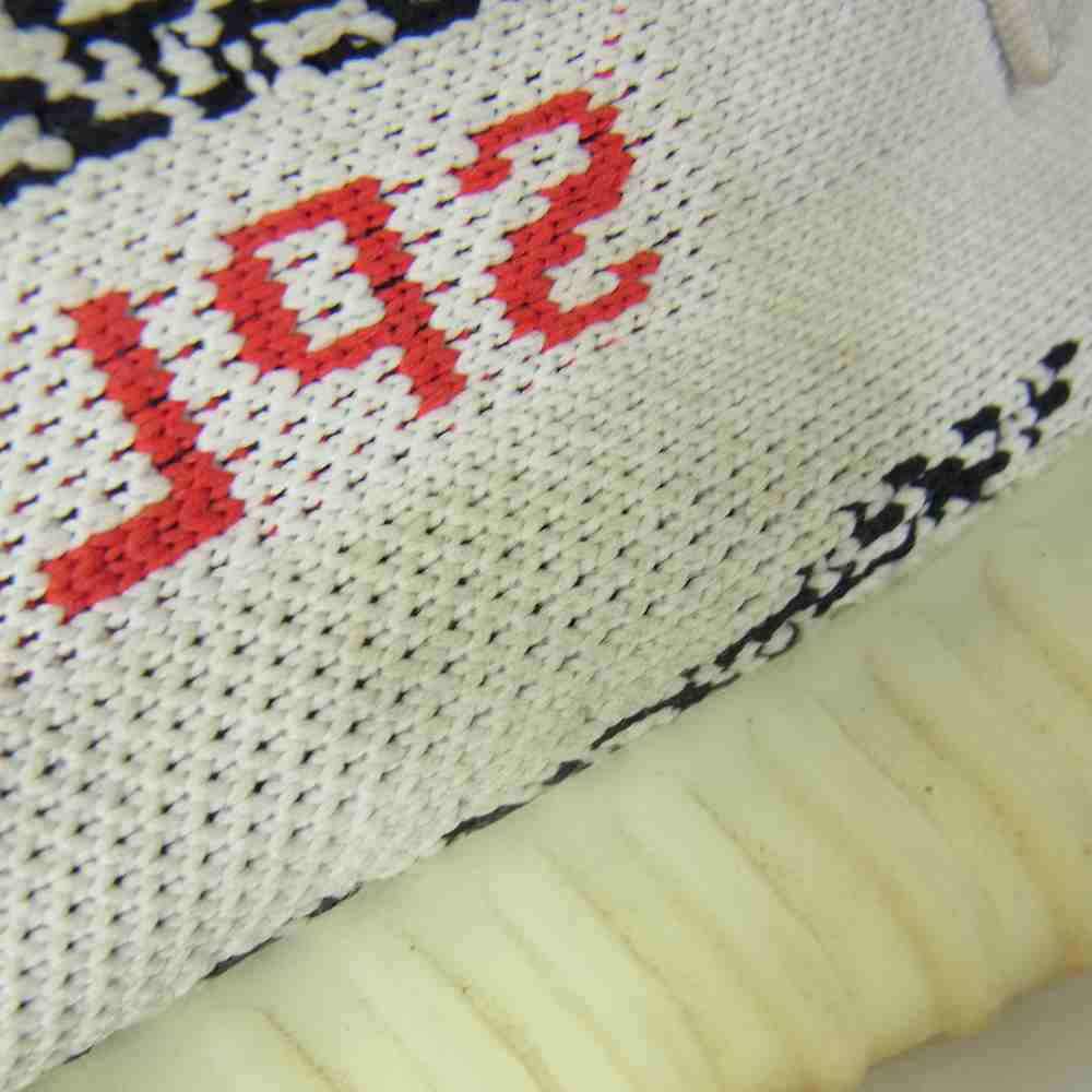 YEEZY BOOST イージーブースト CP9654 350 V2 ZEBRA ゼブラ オフホワイト系 25cm【中古】