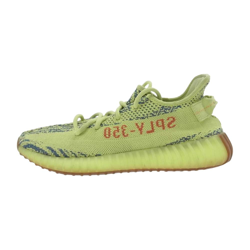 YEEZY BOOST イージーブースト B37572 350 V2 Semi Frozen Yellow セミフローズンイエロー イエロー系 25.5cm【中古】