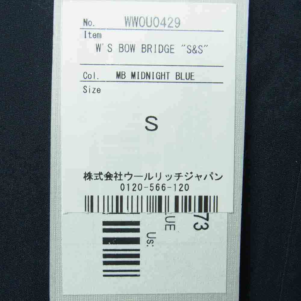WOOLRICH ウールリッチ WWOU0429 国内正規品 BOWBRIDGE Spick and Span別注 ボウブリッジ ダウン コート ラビット ファー ダークネイビー系 S【中古】