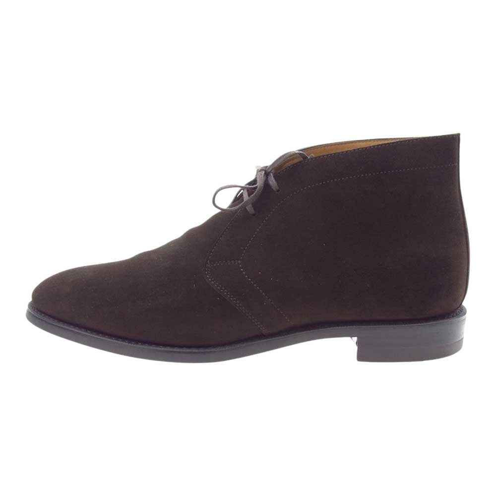 レンド R7706D CHUKKA BOOTS スエード チャッカブーツ ブラウン系 7.5【美品】【中古】