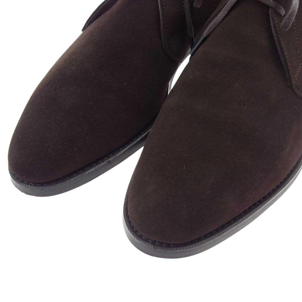 レンド R7706D CHUKKA BOOTS スエード チャッカブーツ ブラウン系 7.5【美品】【中古】