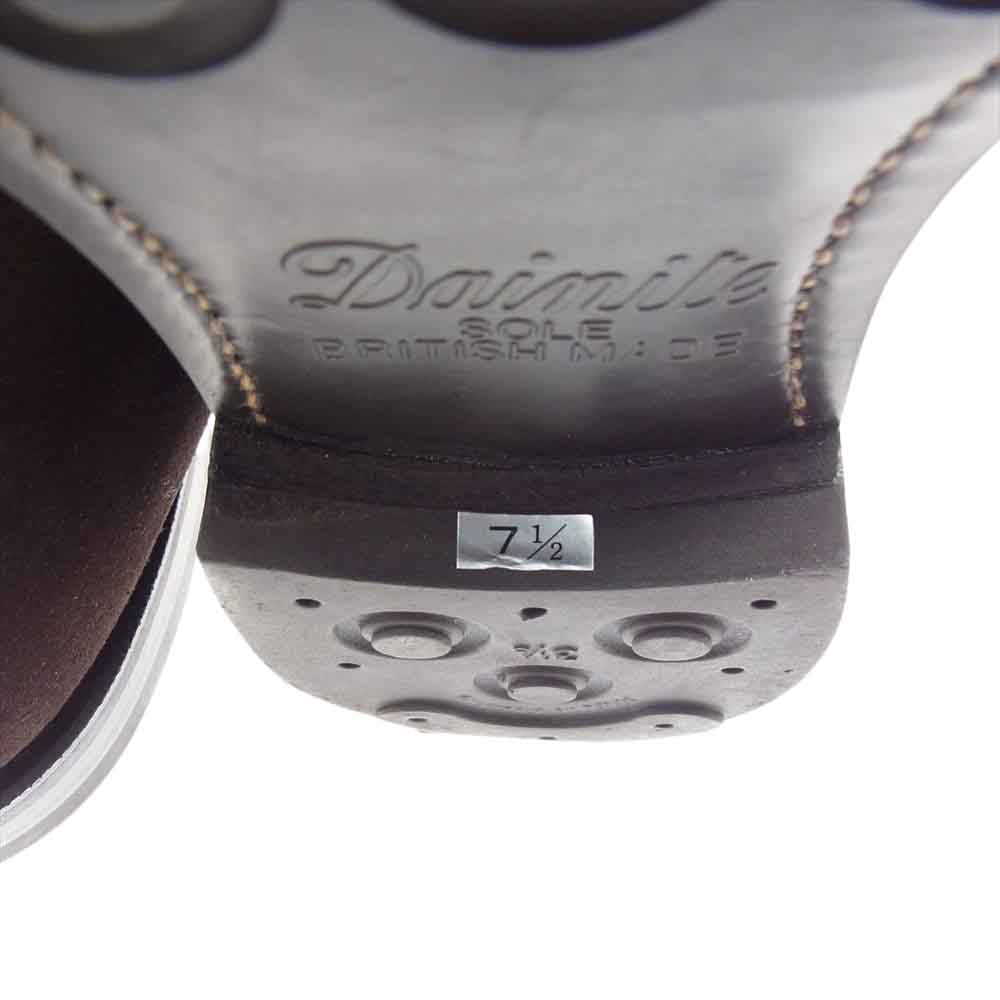 レンド R7706D CHUKKA BOOTS スエード チャッカブーツ ブラウン系 7.5【美品】【中古】