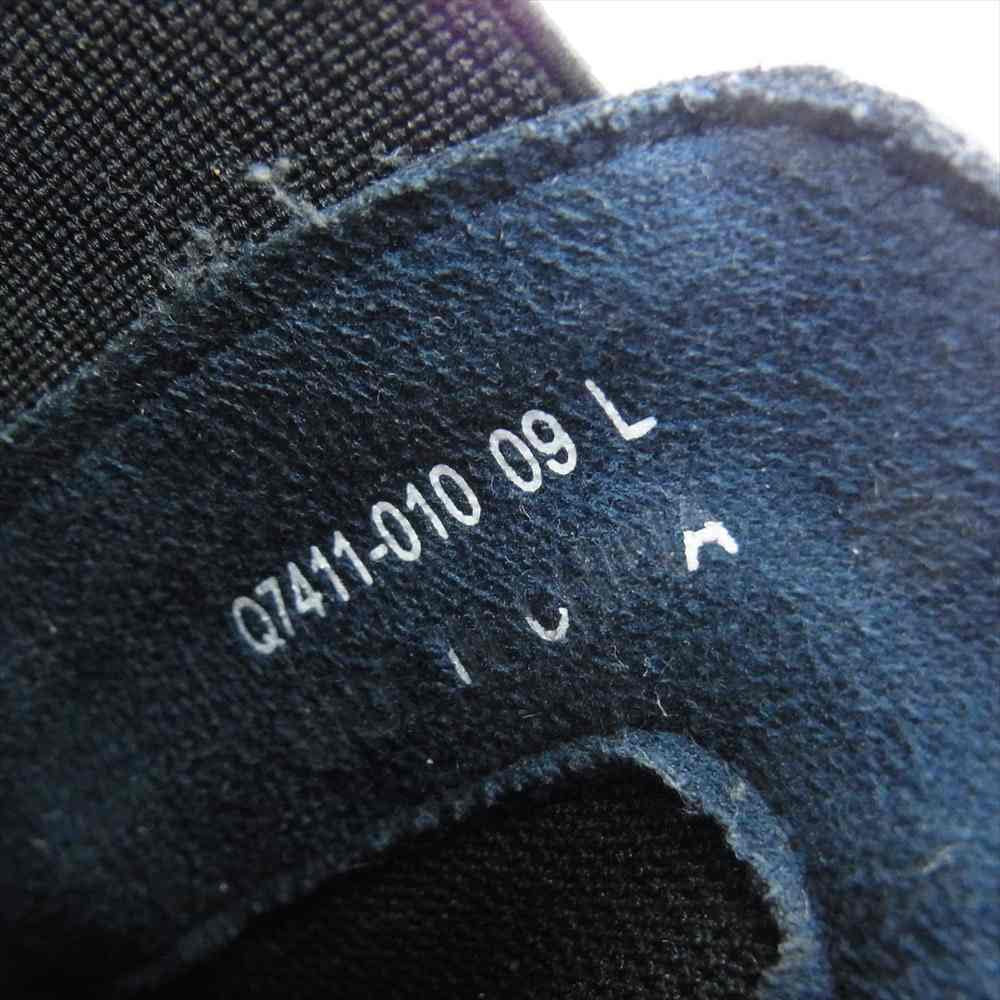 三陽山長 Q7411-010-09 防水 誠十郎 BOSUI SEIJURO サイドゴア ブーツ ブラック系 L【美品】【中古】