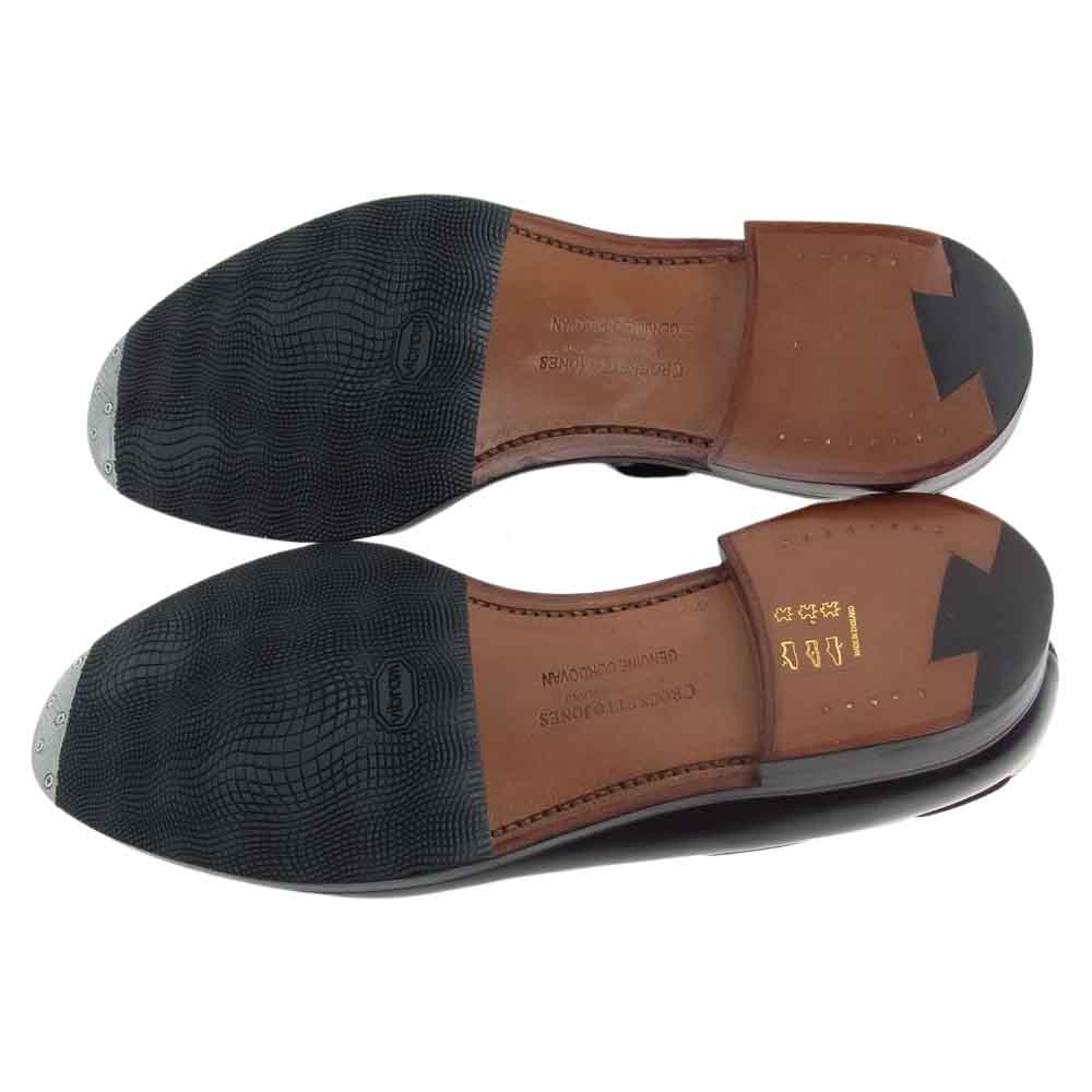 CROCKETT&JONES クロケットアンドジョーンズ 29376A H04L1 CAVENDISH2 キャベンディッシュ 2 コードバン タッセルローファー ブラウン系 7.5E【新古品】【未使用】【中古】