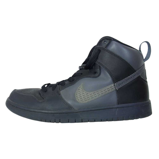 NIKE SB ナイキエスビー BV1052-001 × FORTY PERCENT AGAINST RIGHTS フォーティーパーセントアゲインストライツ DUNK HIGH PRO PRM QS ダンク ハイ プロ ブラック系 グレー系 27cm【中古】
