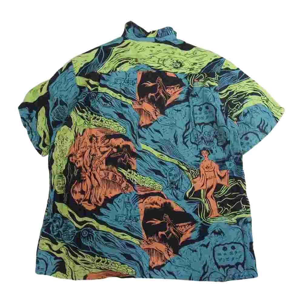 WACKO MARIA ワコマリア 20SS HAWAIIAN SHIRT S/S エロ ホラー ゾンビ ヌード アロハ マルチカラー系 M【中古】