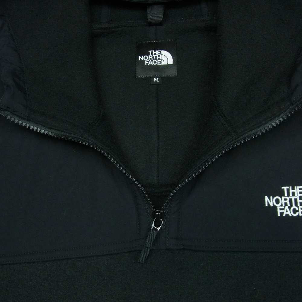 THE NORTH FACE ノースフェイス NA72031 Him Fleece Parka ヒム フリース プルオーバー アノラック パーカ ジャケット ブラック系 M【中古】
