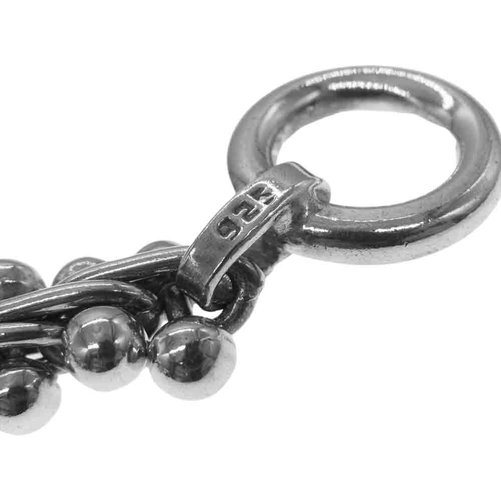 メキシカンジュエリー ヴィンテージ DNA ボール ブレスレット シルバー系【中古】