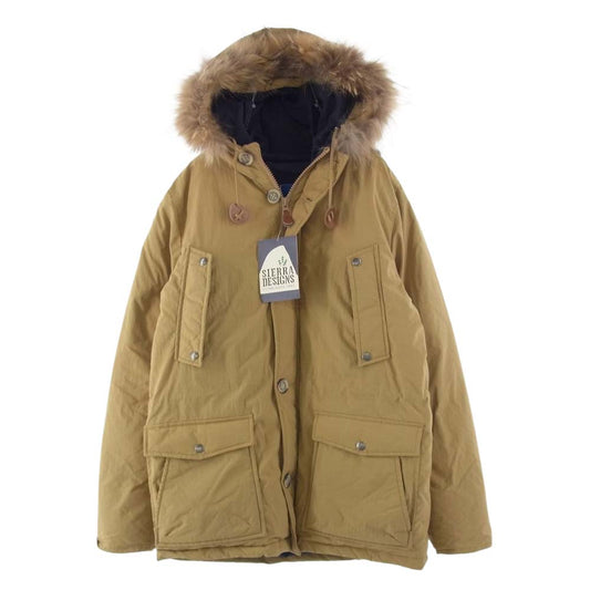 SIERRA DESIGNS シエラデザイン 10976226 ダウン ジャケット ベージュ系 M【極上美品】【中古】
