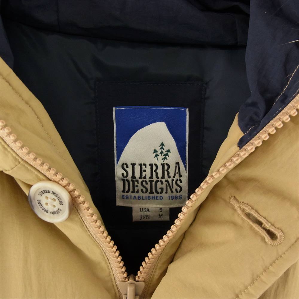 SIERRA DESIGNS シエラデザイン 10976226 ダウン ジャケット ベージュ