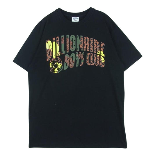 Billionaire Boys Club ビリオネアボーイズクラブ Animal Arch Logo T-Shirt アニマル アーチ ロゴ 半袖 Tシャツ ブラック系 L【中古】