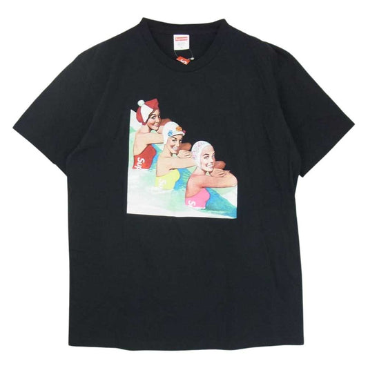 Supreme シュプリーム 18SS Swimmers Tee スイマーズ Tシャツ ブラック系 M【中古】