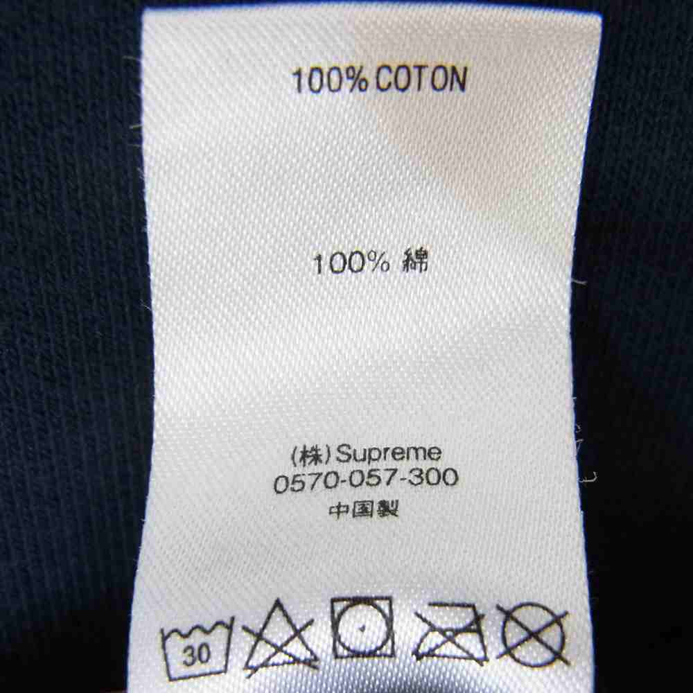 Supreme シュプリーム 18AW Paneled Hooded Sweatshirt パネル フーディ スウェット パーカー ネイビー系 カーキ系 オレンジ系 M【中古】