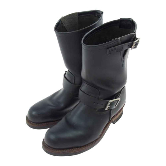 RED WING レッドウィング 2268 ENGINEER BOOTS エンジニア ブーツ ブラック系 26cm【中古】